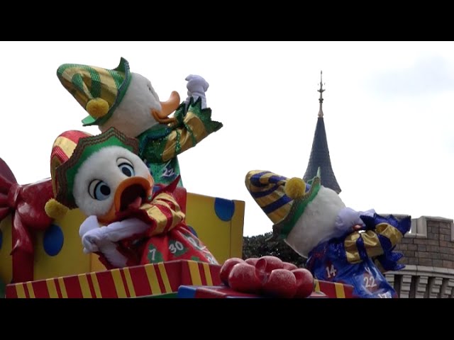 ºoº[ ヒューイ・デューイ・ルーイ ] ディズニー サンタヴィレッジパレード 2014 Huey, Dewey and Louie Disney's  Santa Village Parade