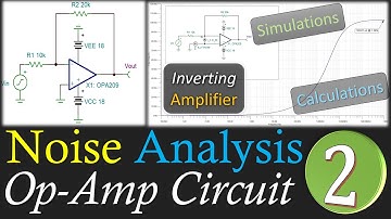 Noise Analysis Op-Amp Circuit 🌟 Inverting Amplifier 💡 Example 2