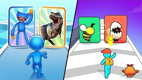 Monster Run Battle Squad | Monster Evolution Run Battle / All Level Gameplay: Android,iOS