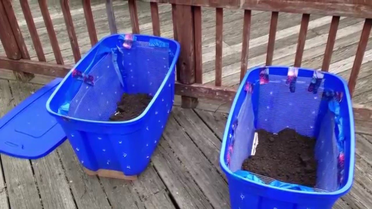 How to Build Your Own Compost Bin - YouTube