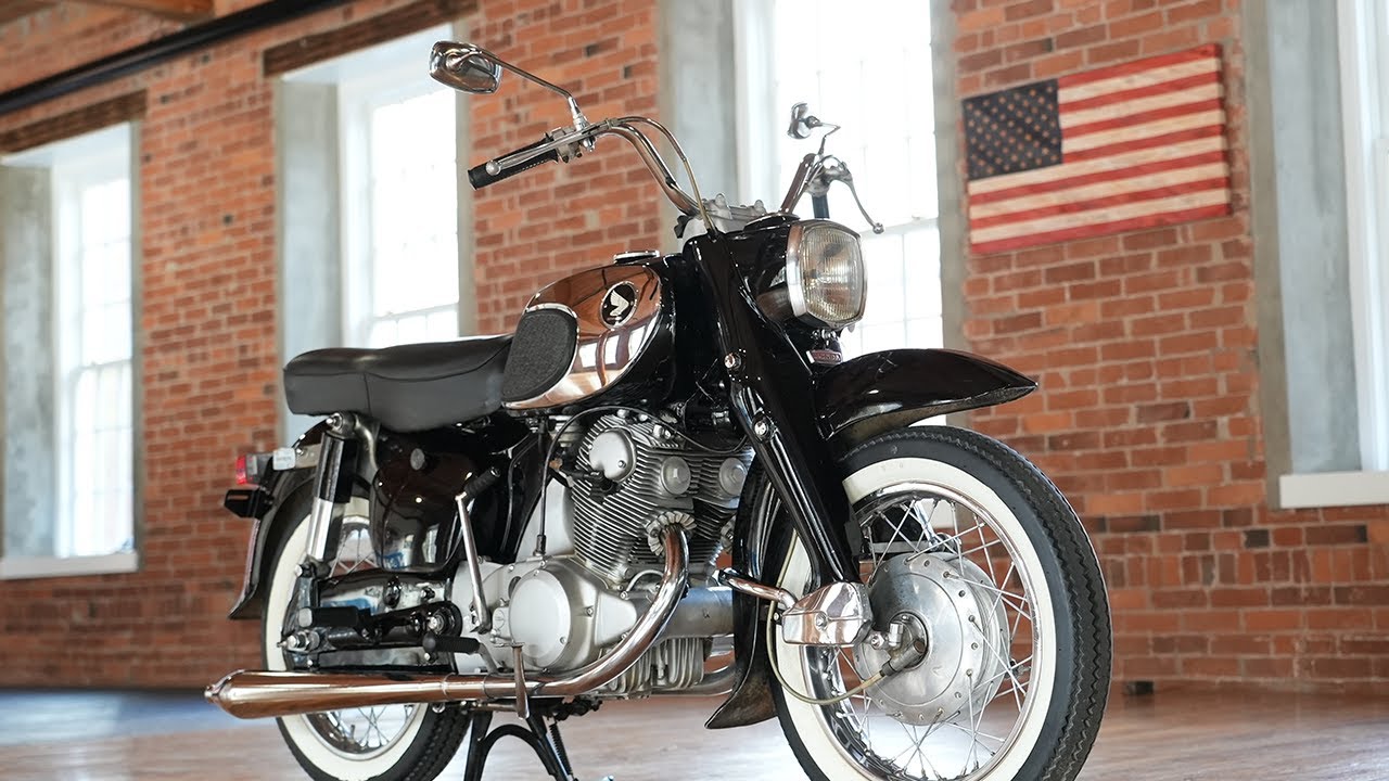 66' HONDA DREAM TIME A TRAVELING MUSEUM PIECE, MINT INVESTMENT
