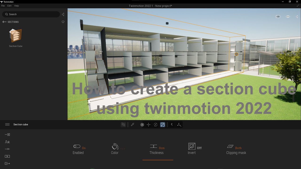 twinmotion section