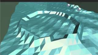 Low poly water shader evolved