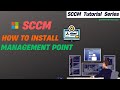How to install management point in SCCM | SCCM Tutorial & Troubleshooting
