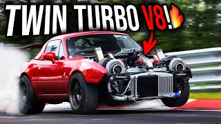 The CRAZIEST Big Turbo MAZDA MX-5 MIATAS! [2JZ, V12 &amp; More!]