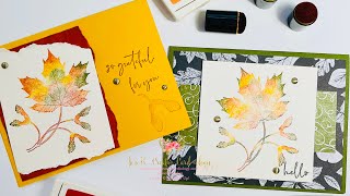 From the Heart Friday Session 159: Stampin’ Up! Soft Seedlings Sponge Dauber Technique Cards screenshot 3
