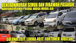 BENERAN DIBAWAH PASARAN MURAH BANGET HARGANYA, FORTUNER LEBIH MURAH DARI AVANZA BEKAS ADA DISINI