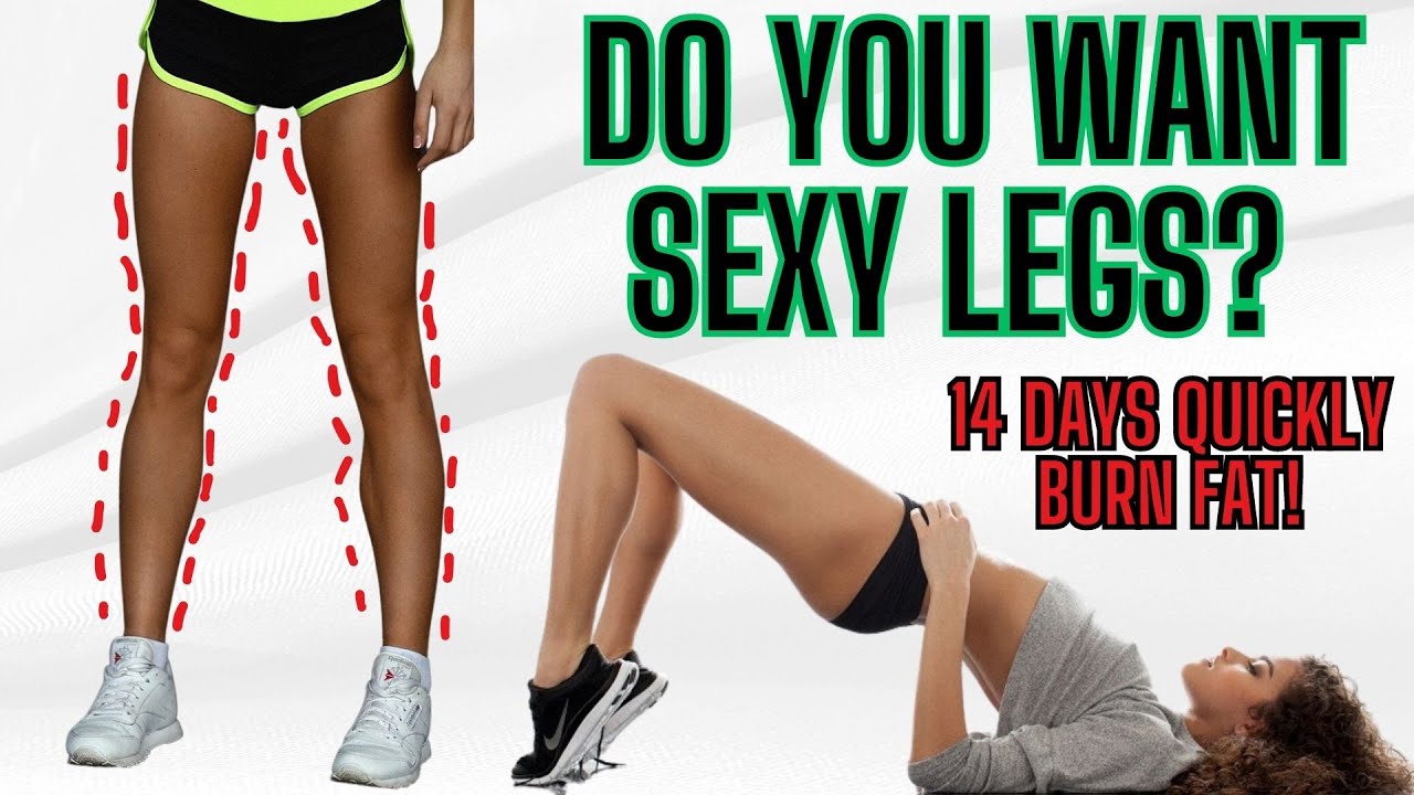 Lose fat from legs! Sexy slim legs in 14 days! Just 7 minutes a day