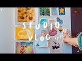 ☆ studio vlog ep. 9. handcutting stickers, packing orders, doodles