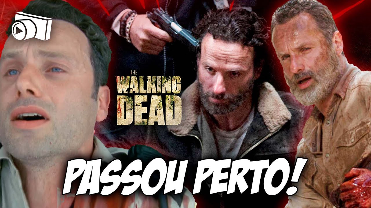 6 VEZES QUE RICK GRIMES QUASE MORREU EM THE WALKING DEAD! - YouTube