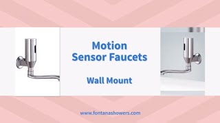 Wall Mount Automatic Sensor Faucet - Fonatana Shower