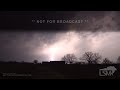 02-15-2023 Ada, OK - Tornado Warning and Hail