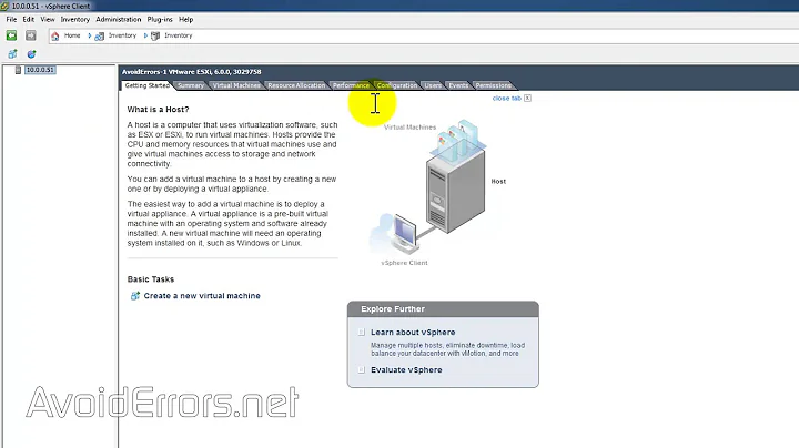 Backup and Restore VMware ESXi Virtual Machine to a New Host