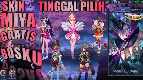 Skin LEGEND Miya GRATIS? Gak salah?