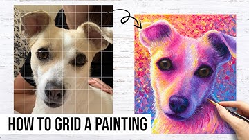 How to Grid a Painting / Grid Technique Tutorial