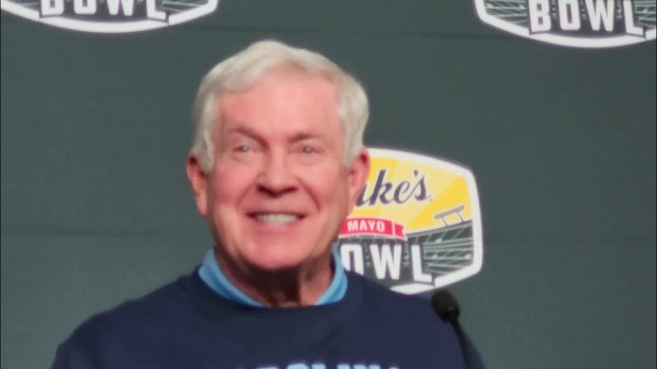 Video: Mack Brown Post-Mayo Bowl Press Conference