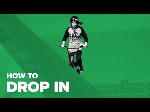 видео: Как вкатывать в радиус или квотер на BMX – Трюки на BMX для начинающих – How to Drop In BMX