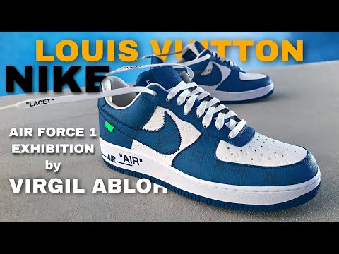 $150,00?! Louis Vuitton x Nike Air Force 1 Damier Azur (Review) Legit Check  Guide 