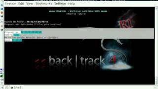 Sniffing Bluetooth con Backtrack