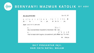 Bait Pengantar Injil Malam Natal (Tahun A, B, C) - Bernyanyi Mazmur Katolik