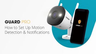How to Set Up Motion Detection and Notifications | Defender Guard  Pro