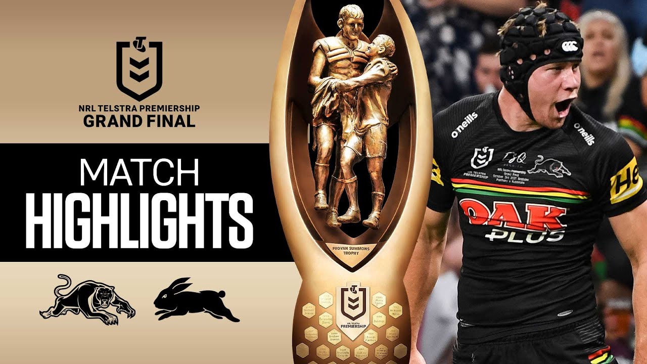 Panthers v Rabbitohs Match Highlights Grand Final, 2021 Telstra Premiership NRL