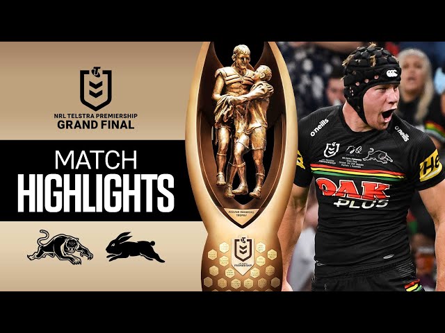 Panthers v Rabbitohs Match Highlights | Grand Final, 2021 | Telstra Premiership | NRL class=