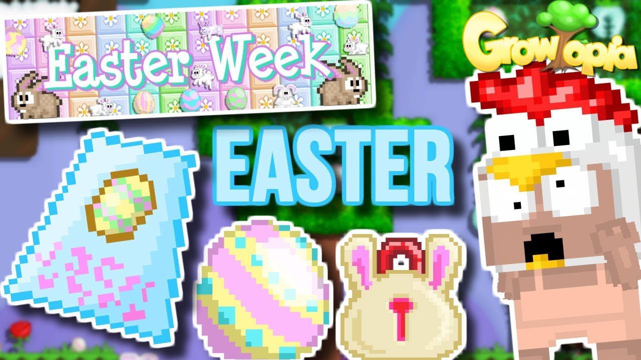 NEW EASTER UPDATE 2018 (EGG RESCUE) - Growtopia