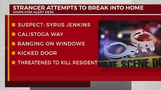 Stranger attempts to break into Nashville home