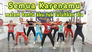 SEMATA KARENAMU // Malam Bantu Aku Tuk Luluhkan Dia // Senam Kreasi by SS Prambos