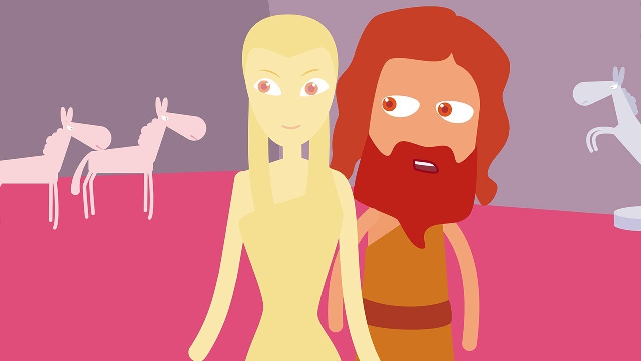 Pygmalion Cartoon Pygmalion and Galatea | Malayalam Fairy Tales | Greek Mythology Stories ...