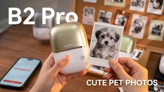 ASMR Unboxing & Demo: Printing Cute Pet Photos with NIIMBOT B2 Pro! 🐶🖨️🇸🇬