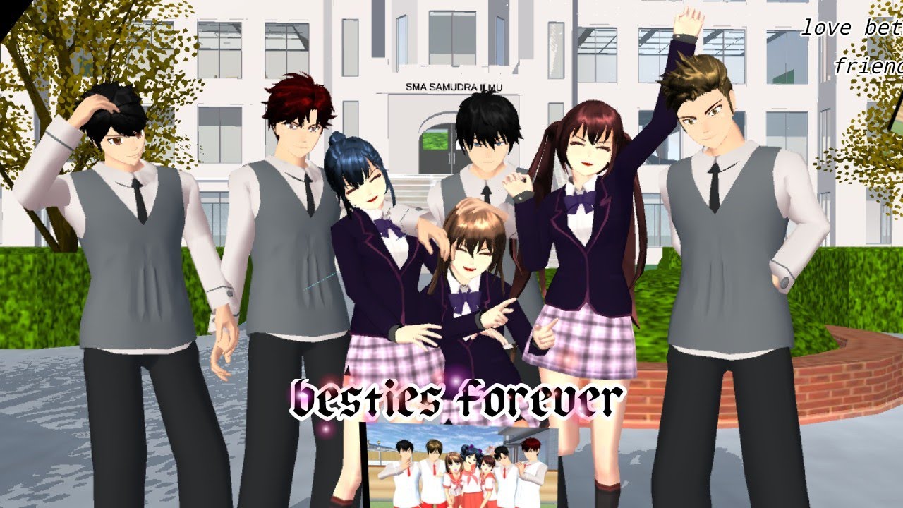 LBF(Love Between Friends) eps 1|| YEAYY KUMPUL LAGIII ||DRAMA SAKURA SCHOLL SIMULATOR