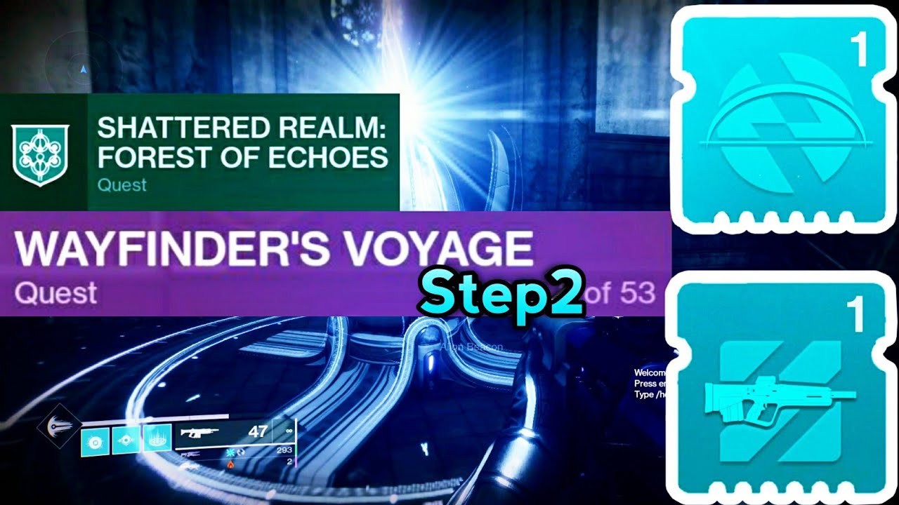 Destiny 2 - How to Complete Wayfinders Voyage Step 2 | Forest of Echoes