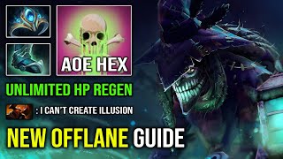 NEW Pro Offlane Dazzle Guide | Unlimited HP Regen AOE Poison Touch 100% Counter CK Dota 2