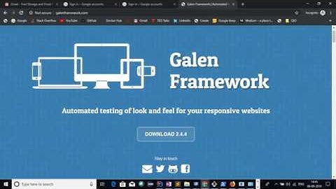 Visual Testing | Galen Framework | GUI Automation | Software Testing - Technology Updates