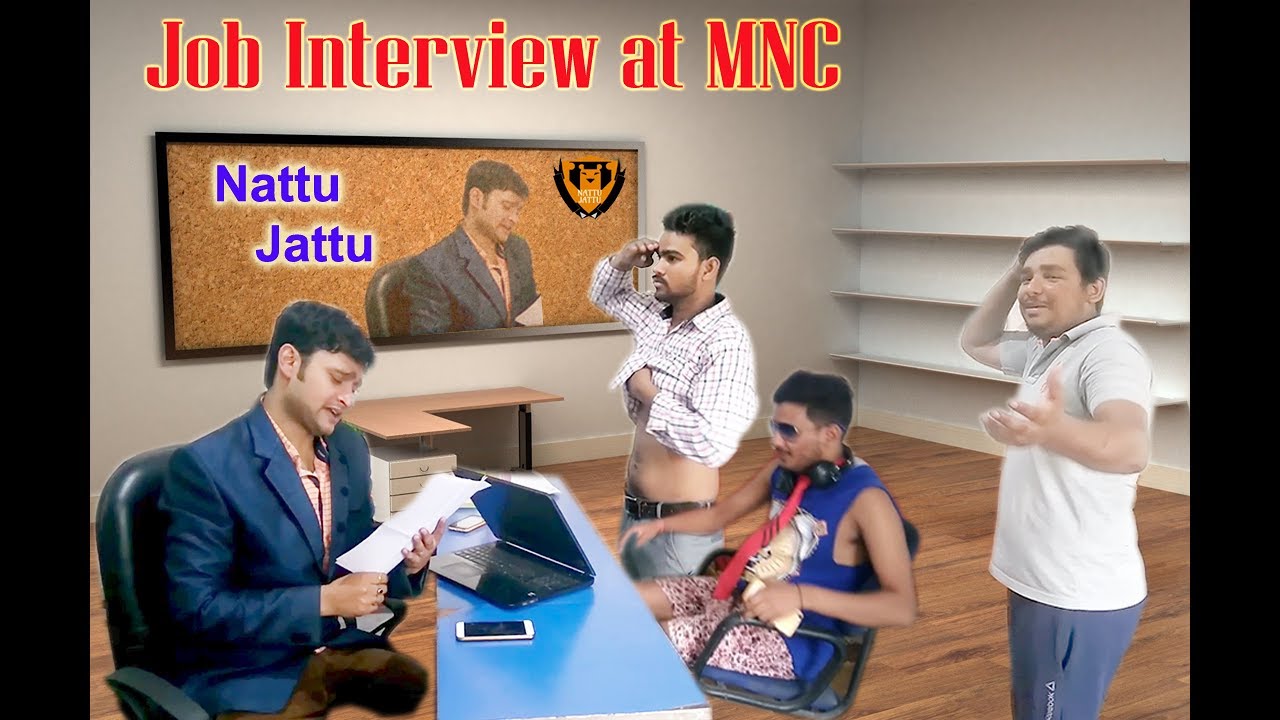 Funny Job interview at MNC | Nattu Jattu 