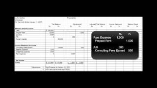 A Simple 10-Column Worksheet