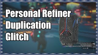 Personal Refiner Duplication Glitch #shorts - No Man's Sky