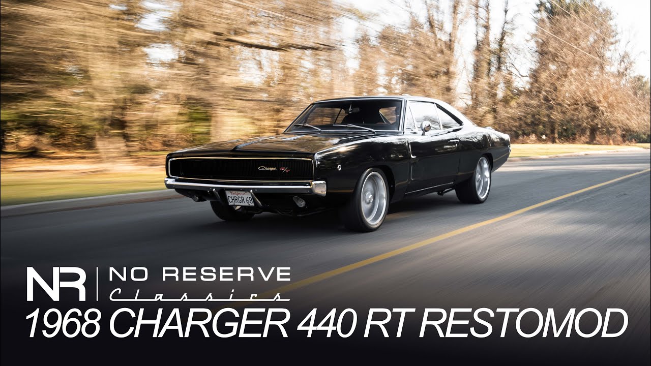 ⁣1968 Dodge Charger R/T 440ci 6 Pack Restomod FOR SALE