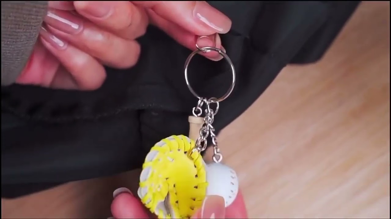 【COMET】迷你棒球鑰匙圈2入(KC-01)