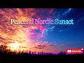 Peaceful Nordic Sunset | Sunny Clouds in March