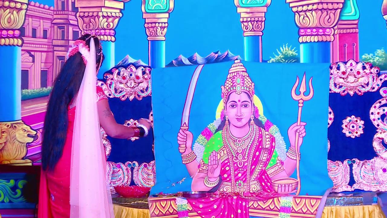 Raja satyavratha nataka kenchanapura village Video 03