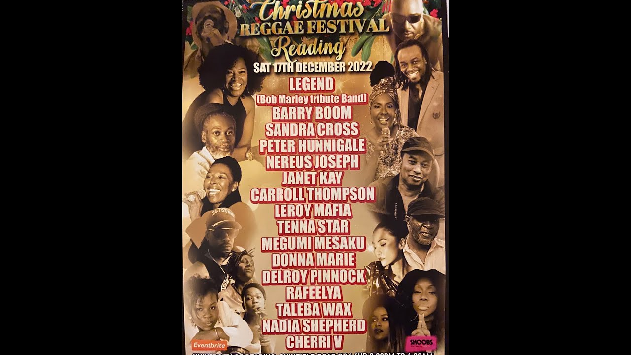 Christmas Reggae Festival, Reading UK YouTube