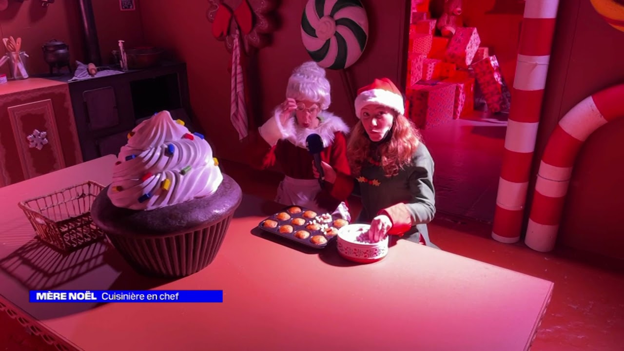 ARIANE A TESTE LE VILLAGE DU PERE NOEL