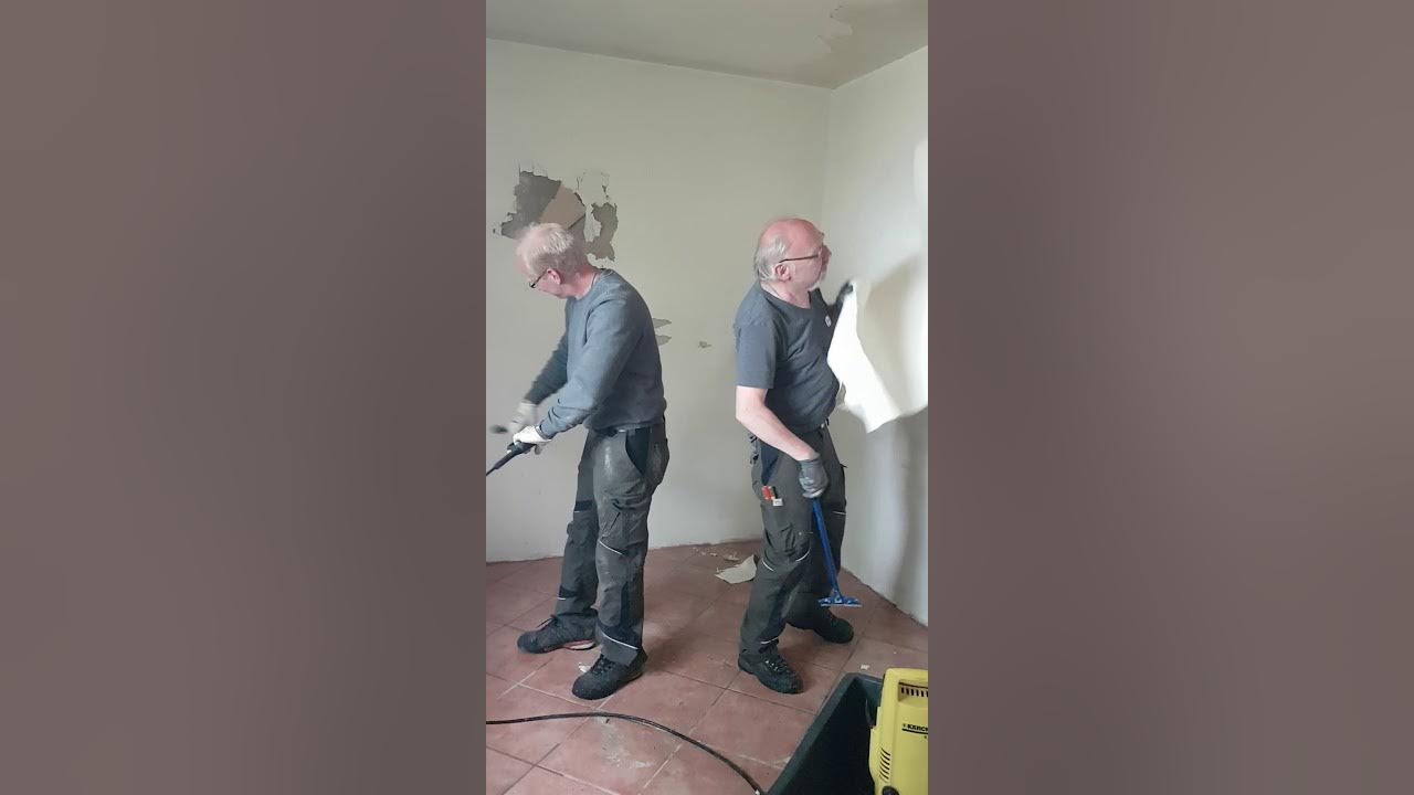 Tapeten Entfernen mal anders ?? - YouTube
