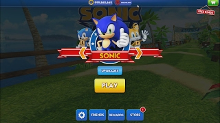 How to hack unlimited red star rings of SONIC DASH in Windows 8,8.1,10 screenshot 1