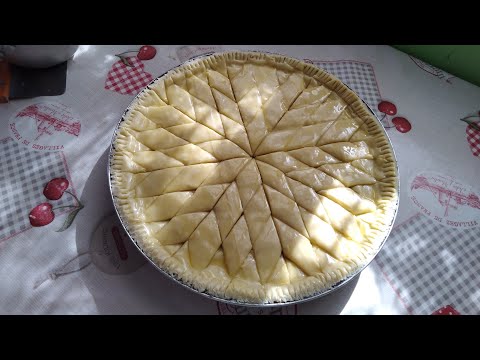 بأبسط طريقة للمبتدءات تقطيع بقلاوة النجمة