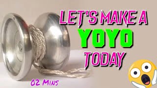 How To Make Your Own Yoyo Like A Pro (02 Mins)