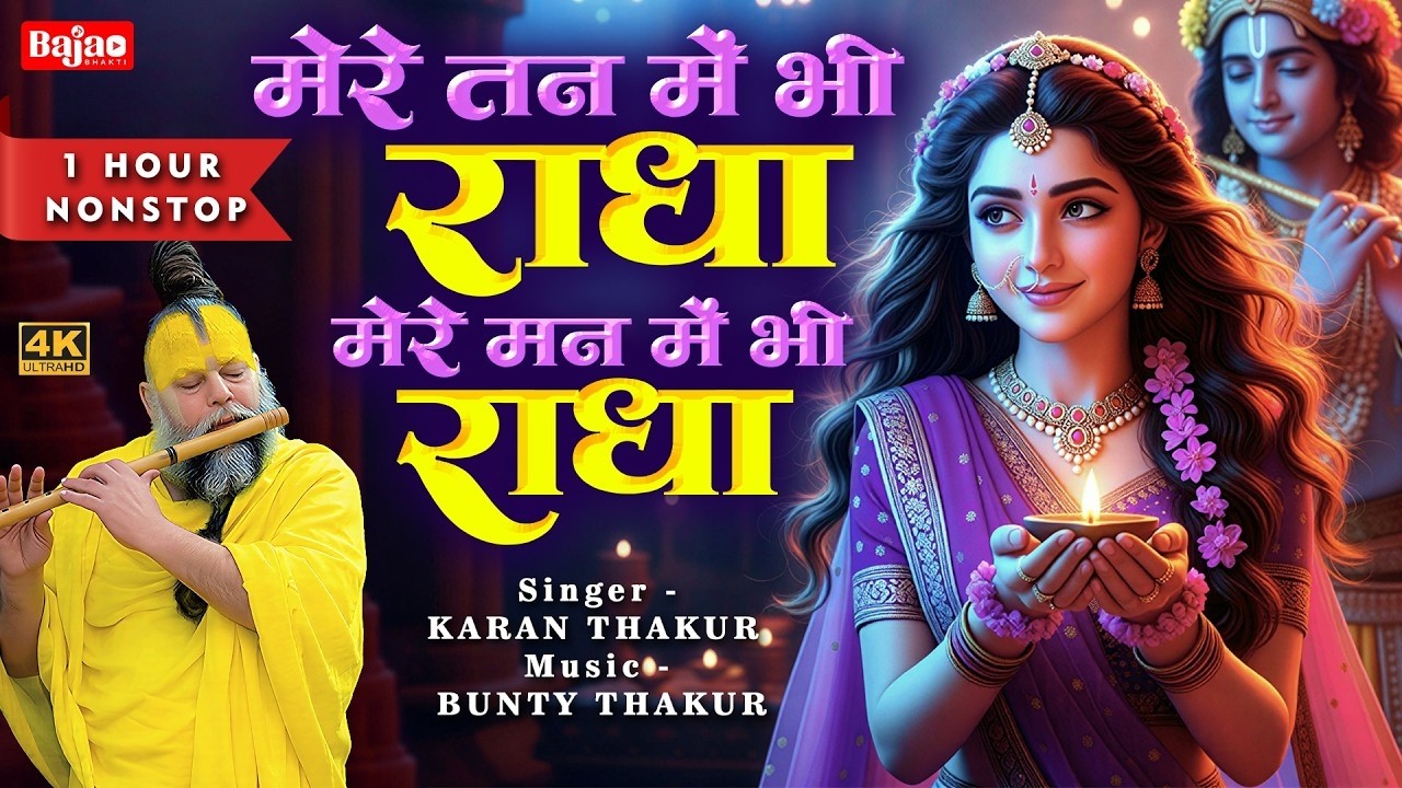 मेरे तन में भी राधा मेरे मन में भी राधा | Radha Bhajan | Radha Naam Jap | Premanand ji Maharaj